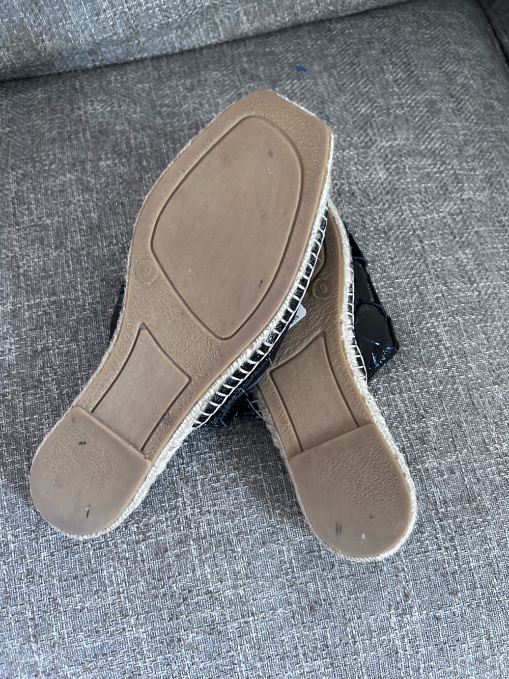 Donald Pliner Women's Nyce Woven Leather Espadrille Slide Sandals 9 - Picture 3 of 4